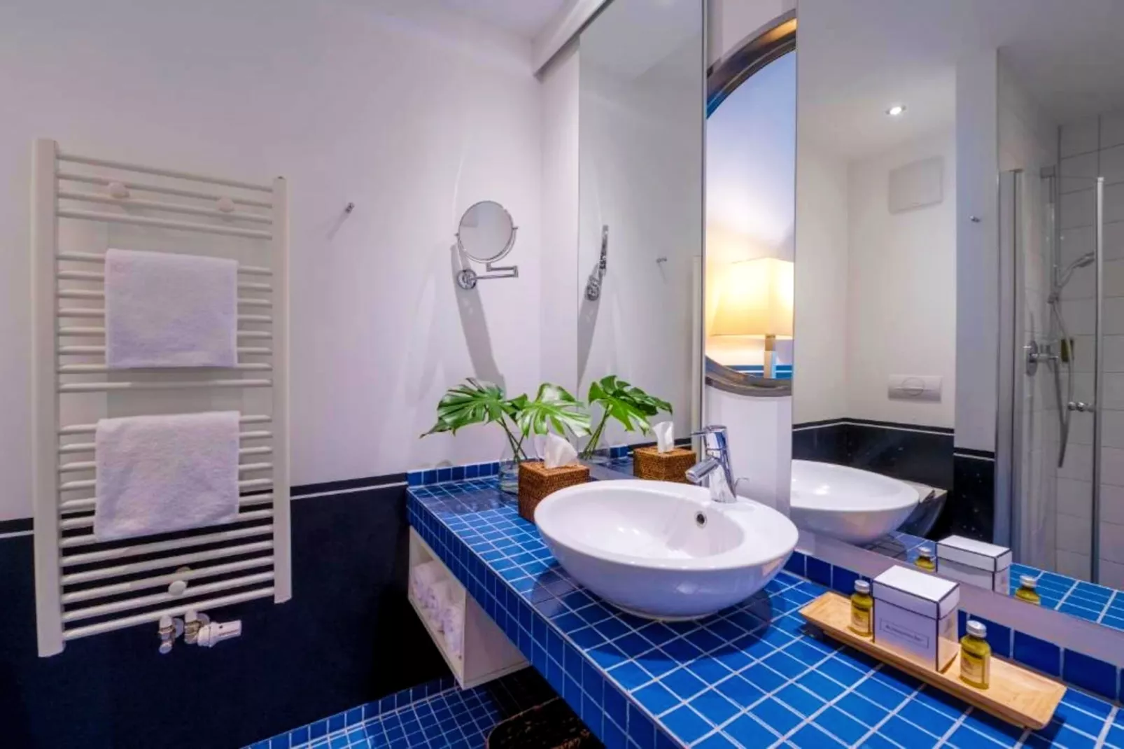 Hafendorf Superior Double Room with Lakeview Balcony-Bathroom