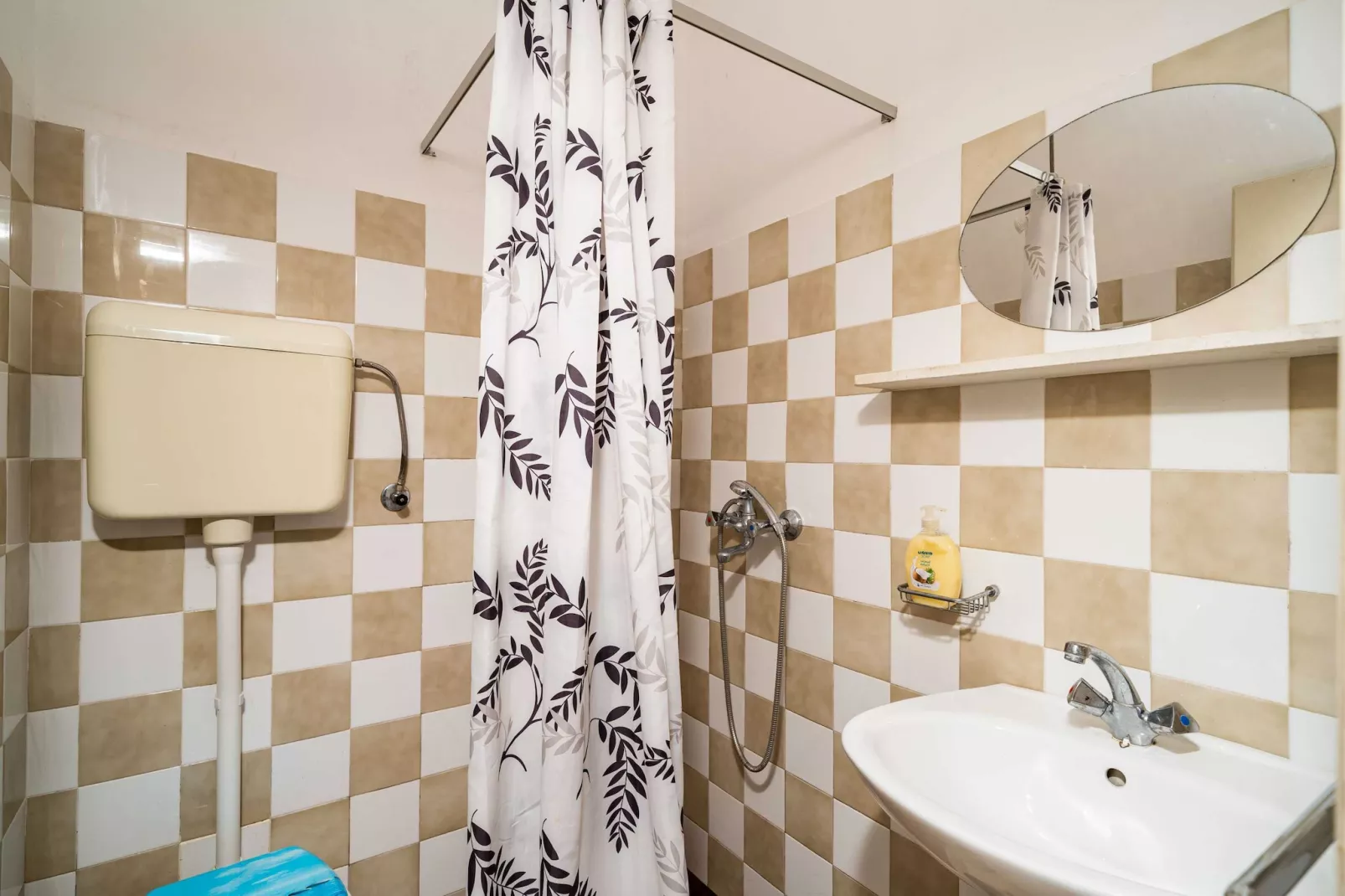 Apartments Klis -Two-Bedroom Apartment with Terrace - Badezimmer