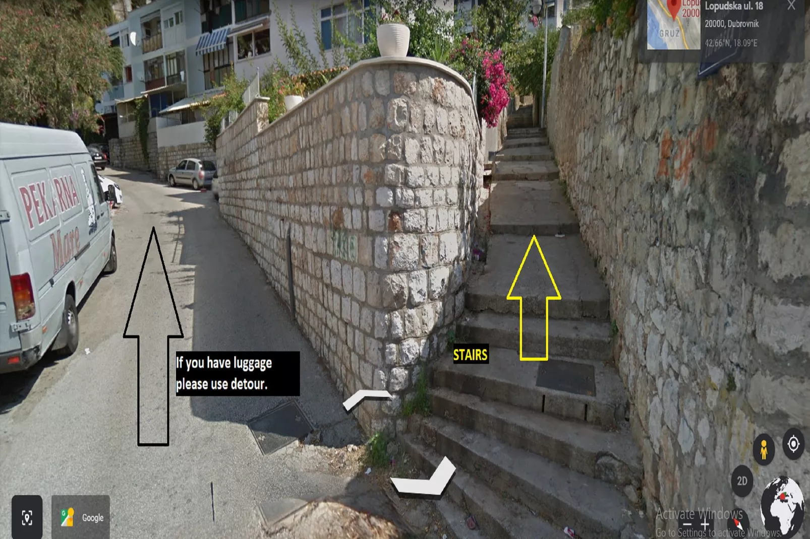 Apartment & Rooms Alan - One Bedroom Apartment with Balcony and Sea View-View