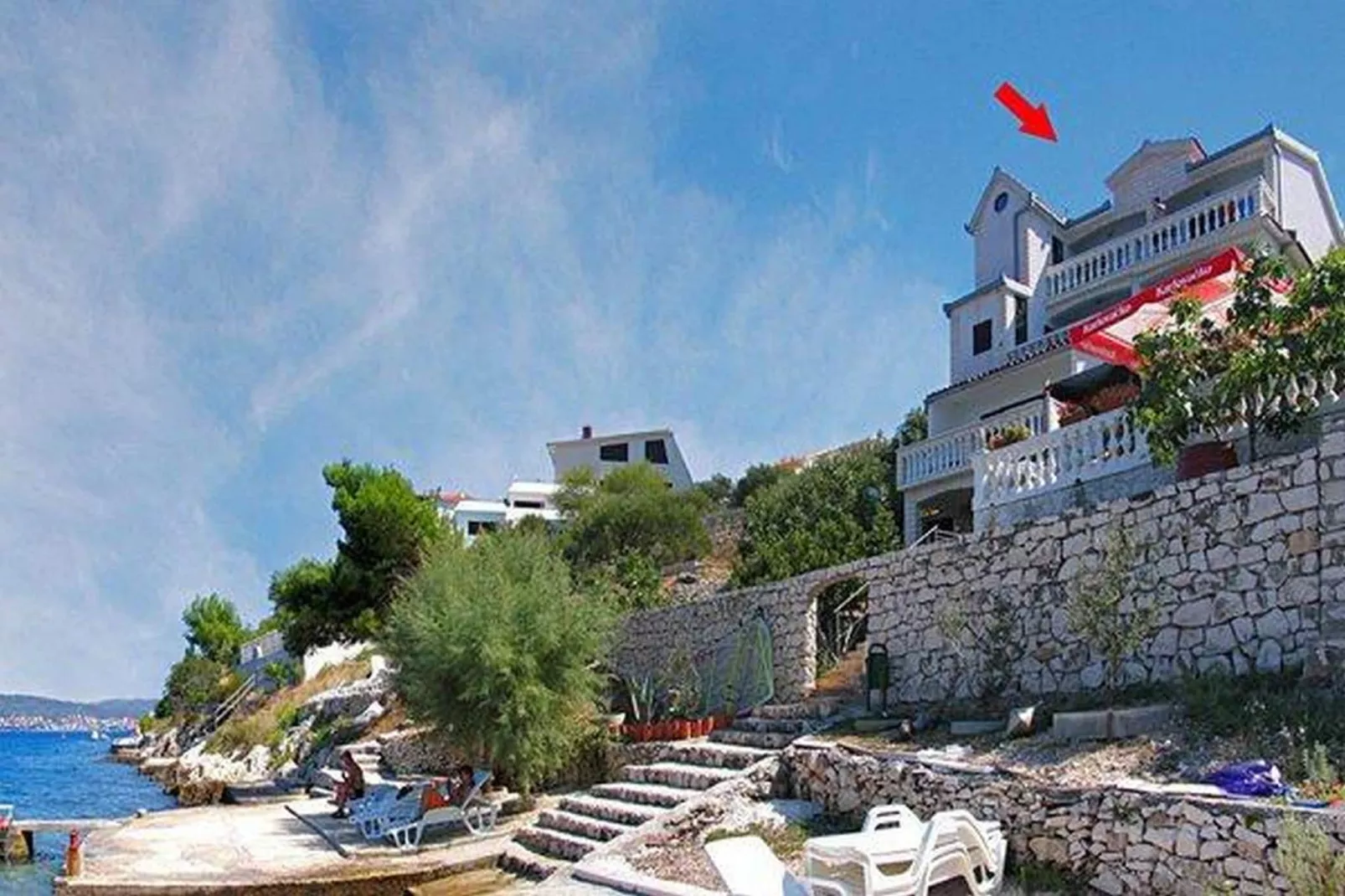 Apartments Marko - Three Bedroom Apartment with Terrace and Sea View (A6)-Extérieur