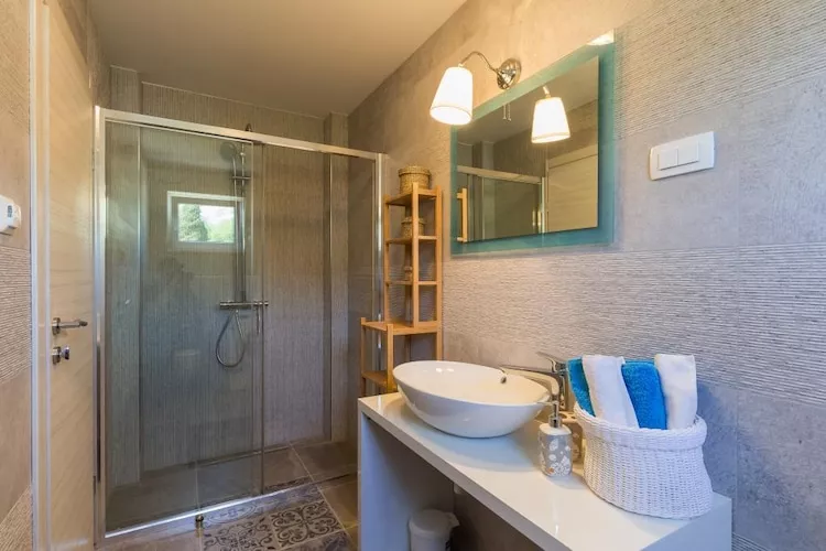 Apartment Green Oase - Three Bedroom Apartment with Balcony (A4+1)-Bathroom