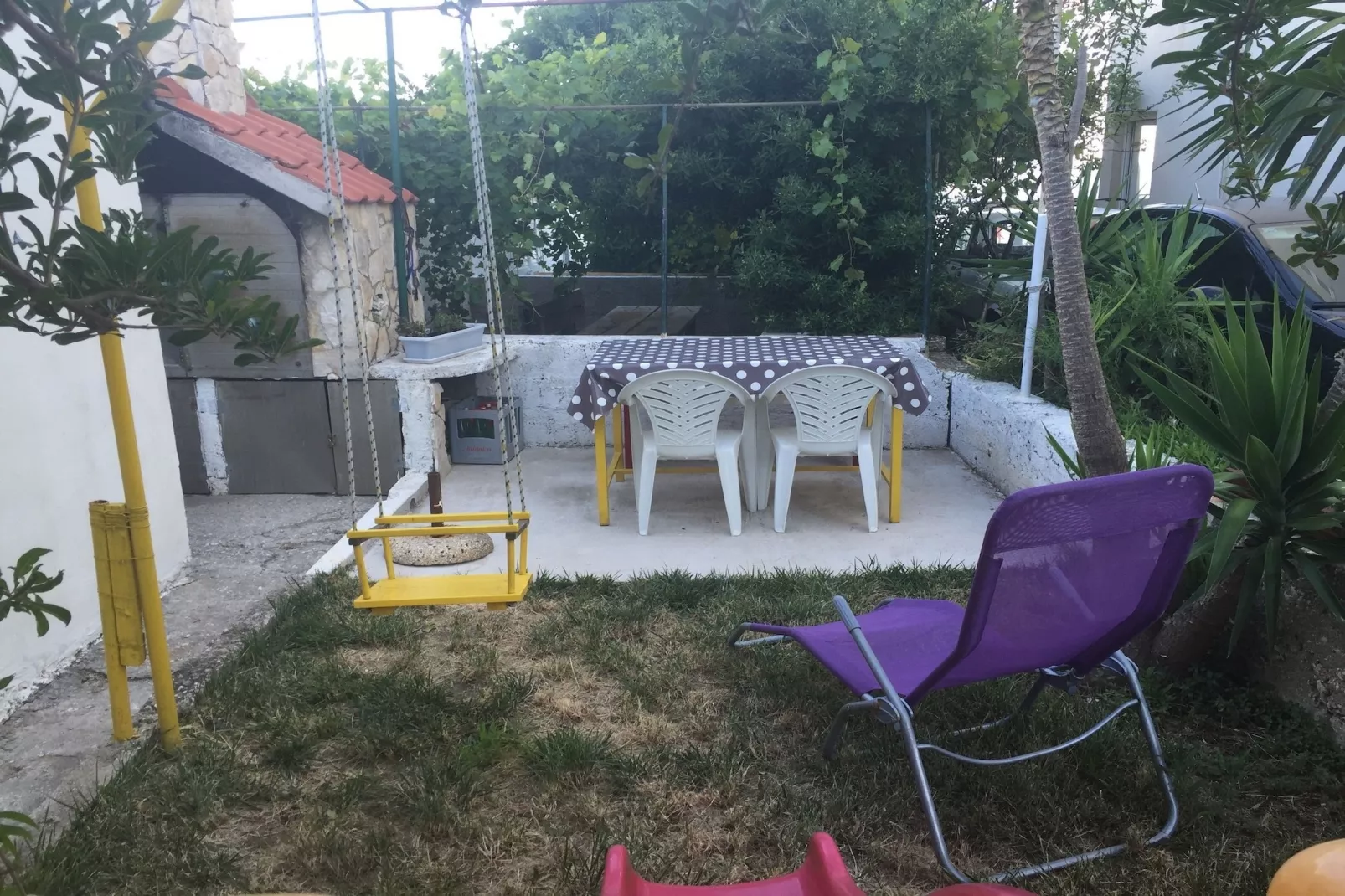 Apartments Roko (ST) - Economy One Bedroom Apartment with Shared Terrace (A2)-Terrace