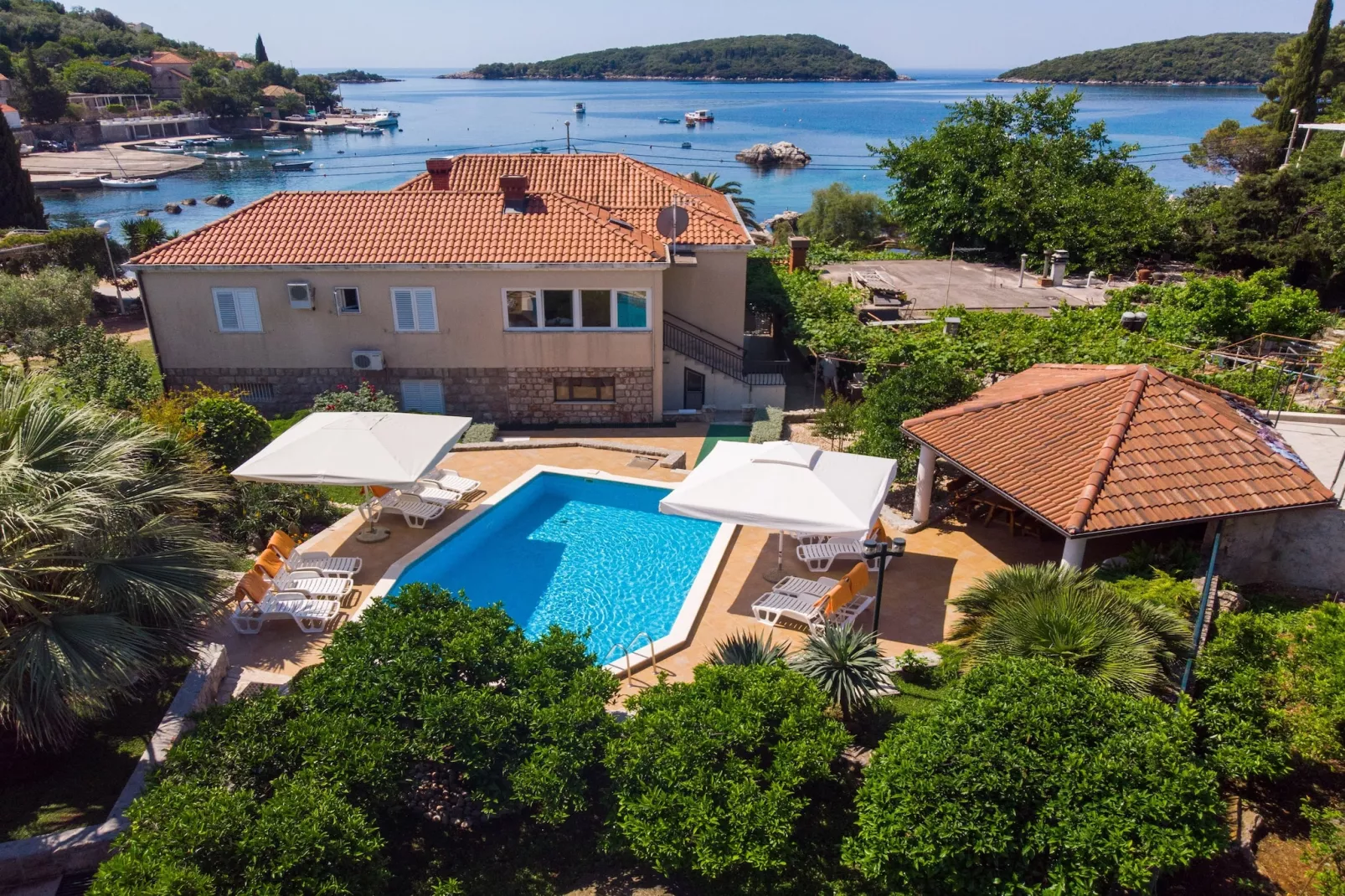 Apartments Vidak - One Bedroom Apartment with Balcony and Sea View - (A4)-Vue