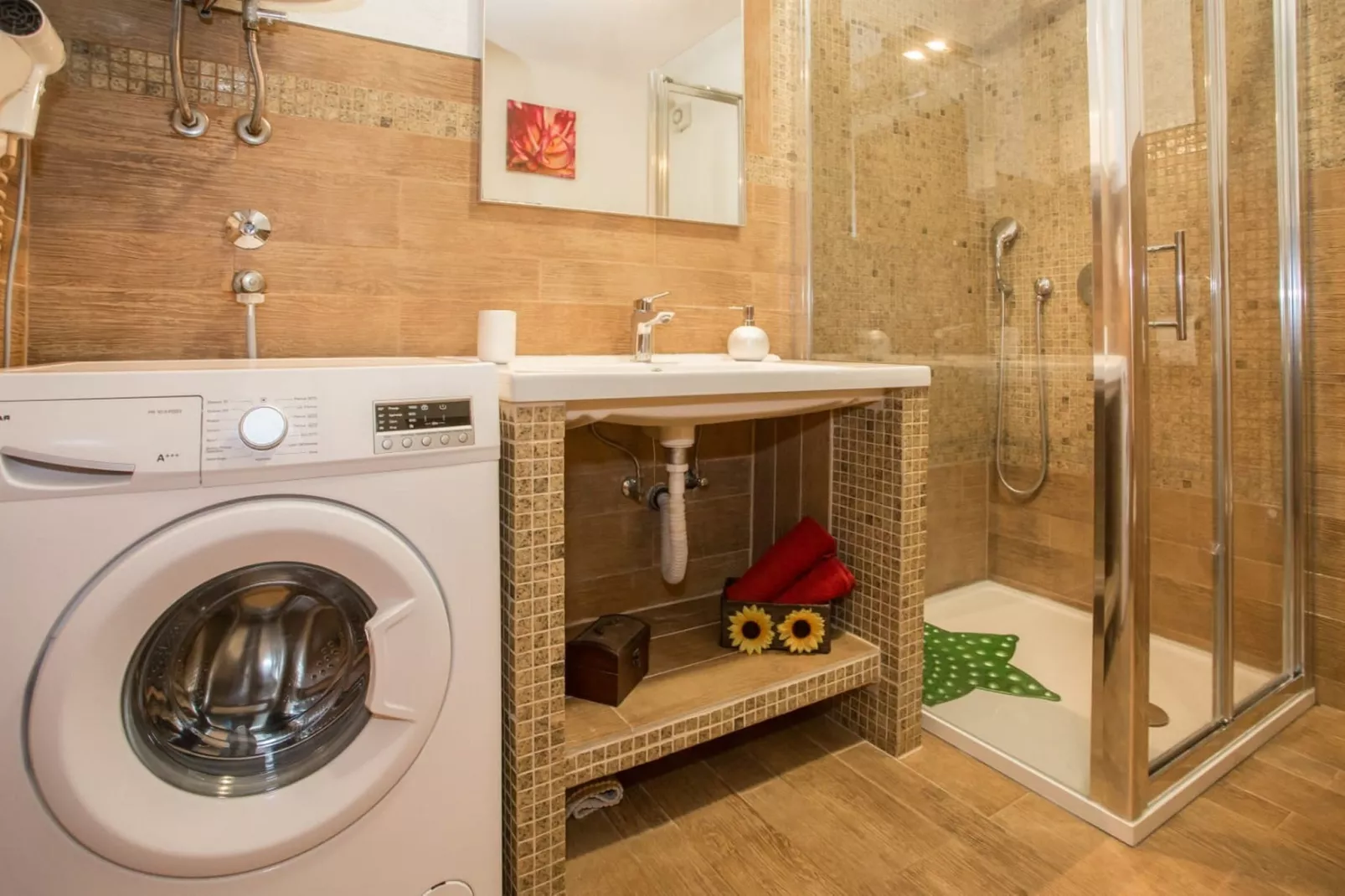 Apartments Andre Poreč - Two Bedroom Apartment with Terrace and Pool (Andre)-Badezimmer