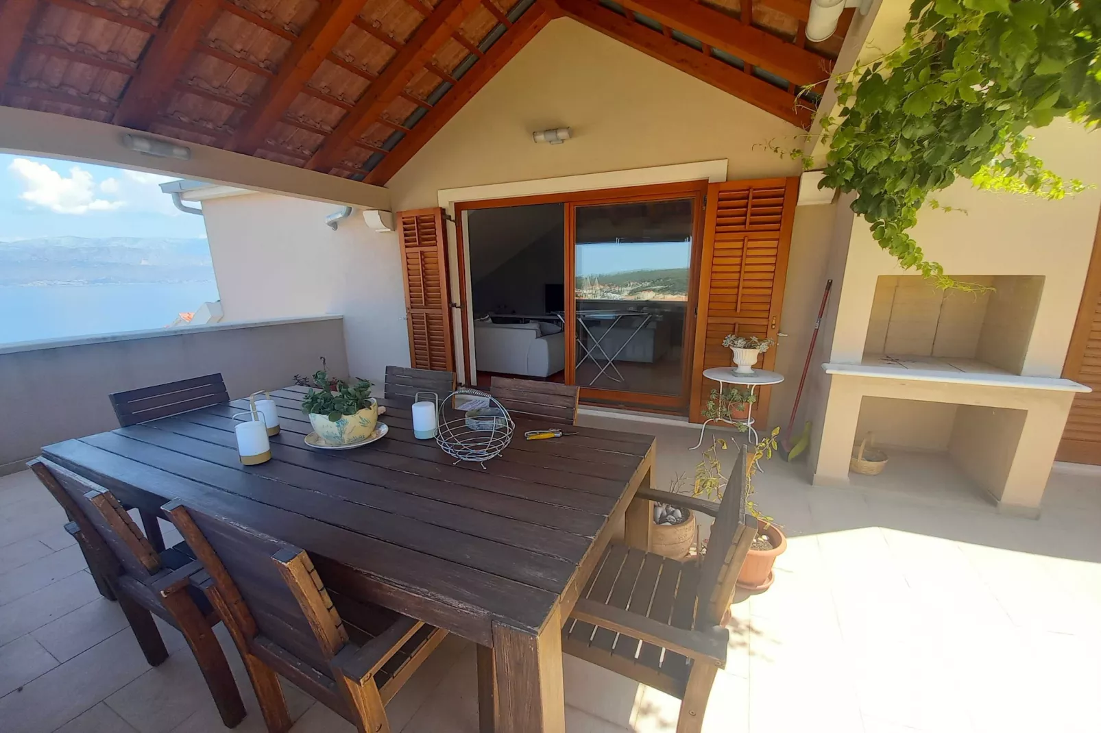 Apartment Iggy - Three Bedroom Apartment with Sea View and Terrace (A9) (ST)-Terrasse