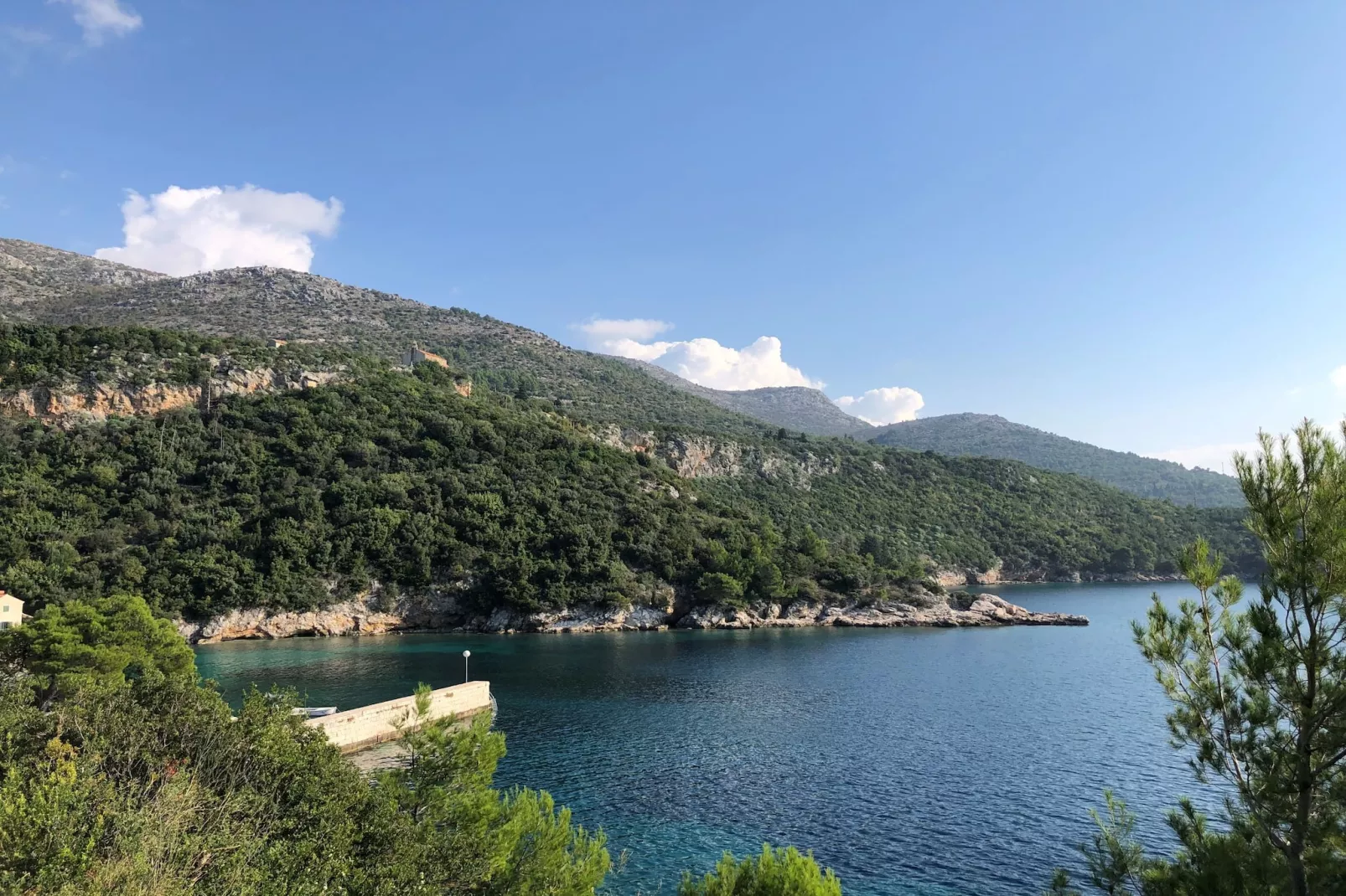 Villa Kanada - Two-Bedroom House with Terrace and Sea View-Aussicht