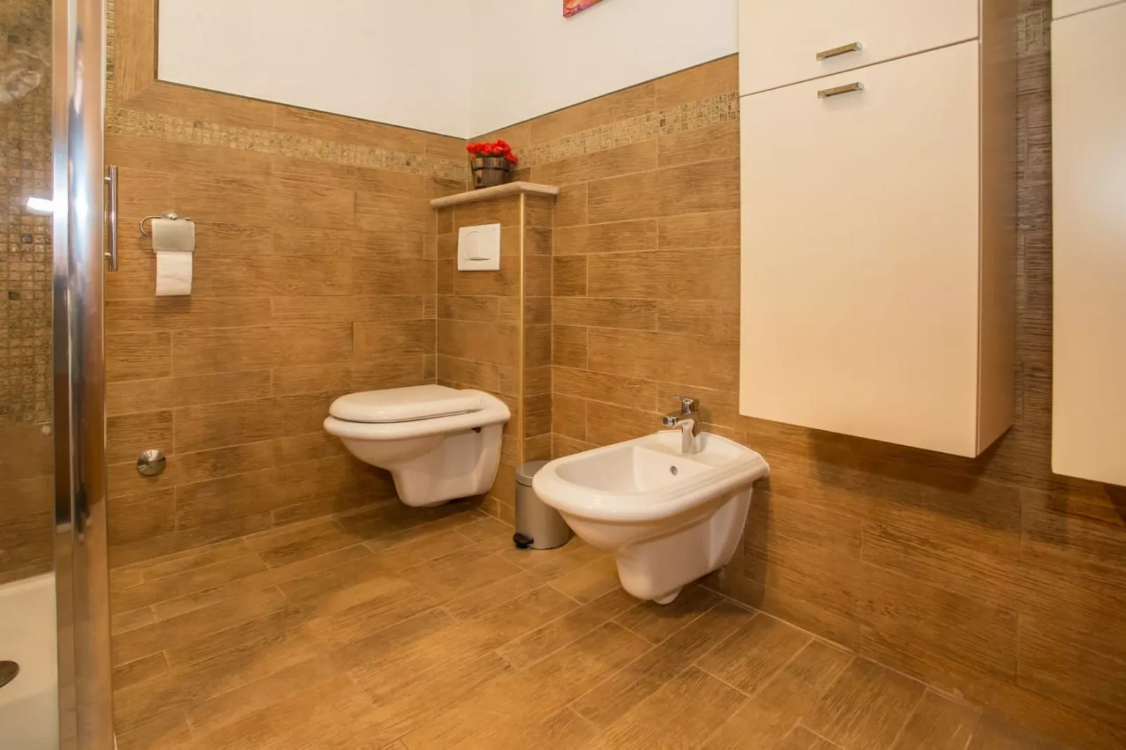 Apartments Andre Poreč - Two Bedroom Apartment with Terrace and Pool (Andre)-Badezimmer