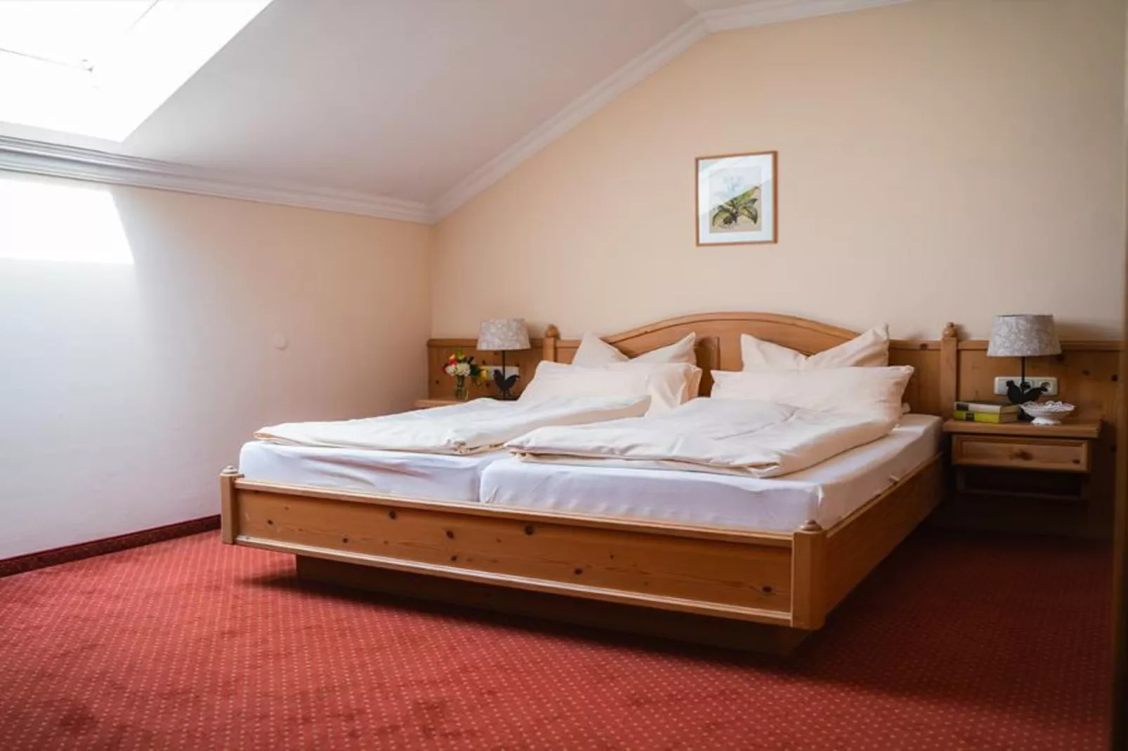 Sammareier Gutshof - Seniorsuite 70qm DG-Schlafzimmer