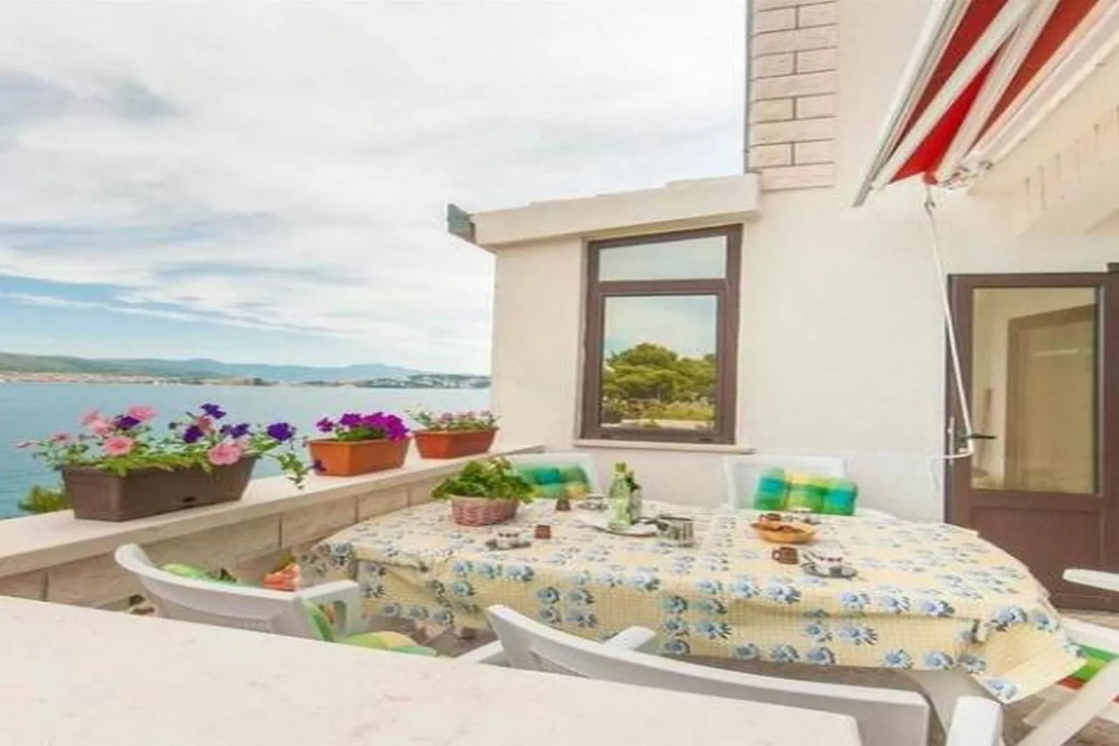 Apartments Marko - Three Bedroom Apartment with Terrace and Sea View (A6)-Terrasse