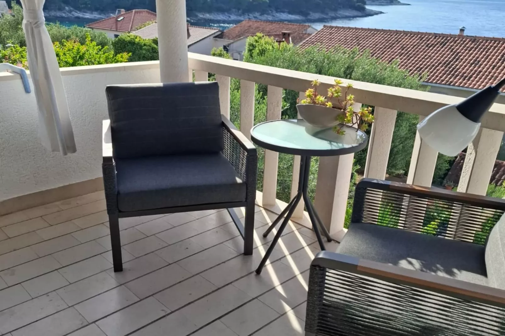 Three bedroom Apartment with terrace and sea view (Nera)-Terrasse/Balkon