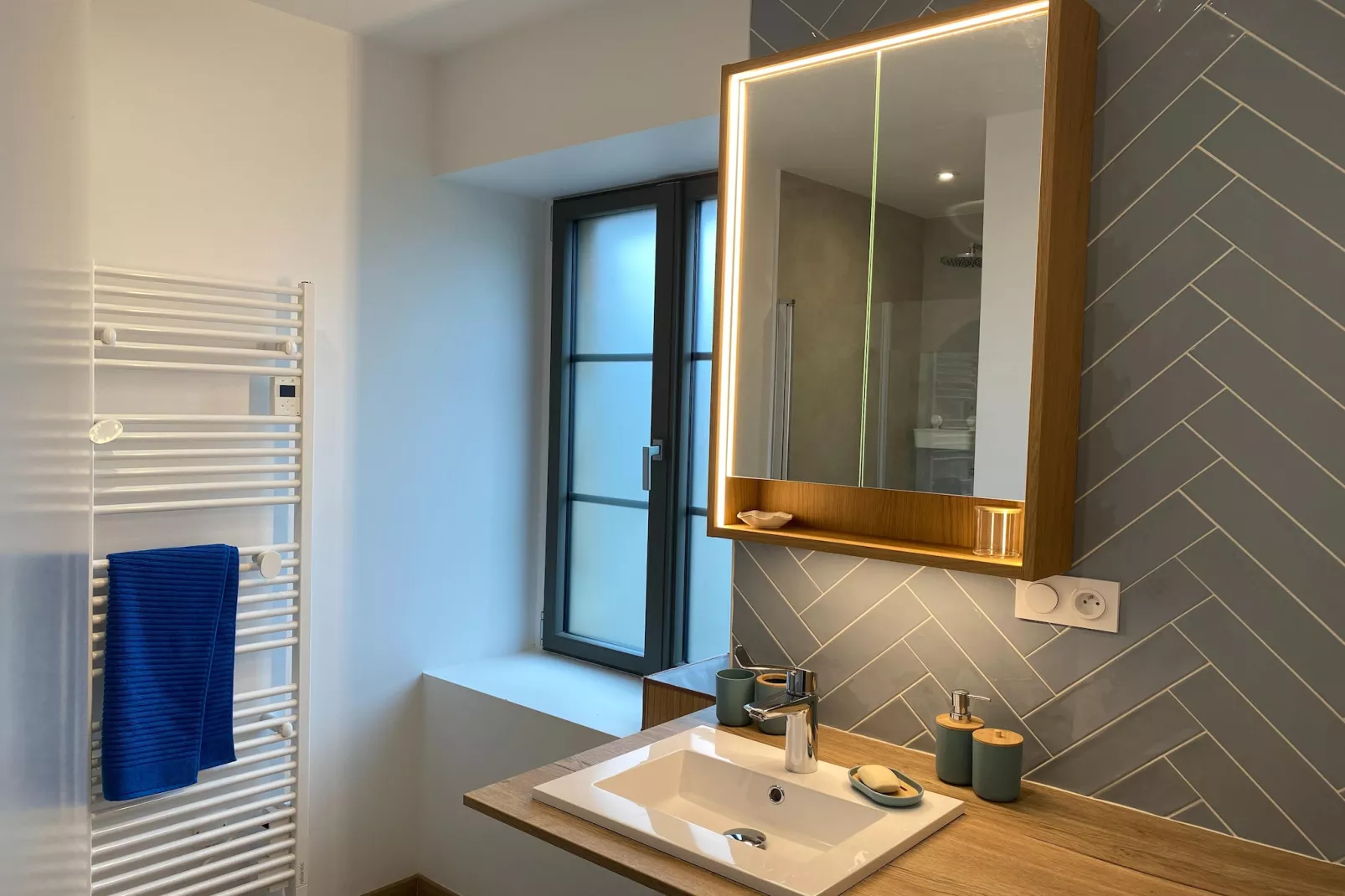 Joli gîte à Corseul-Badezimmer