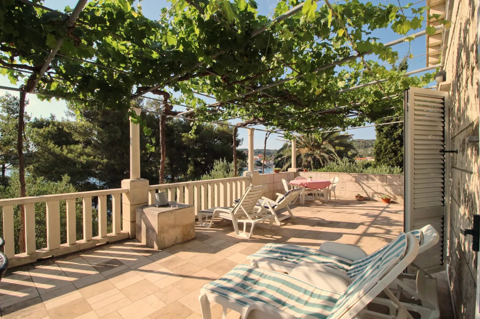 Apartment Kim- Two Bedroom Apartment with Terrace and Sea View-Terrace