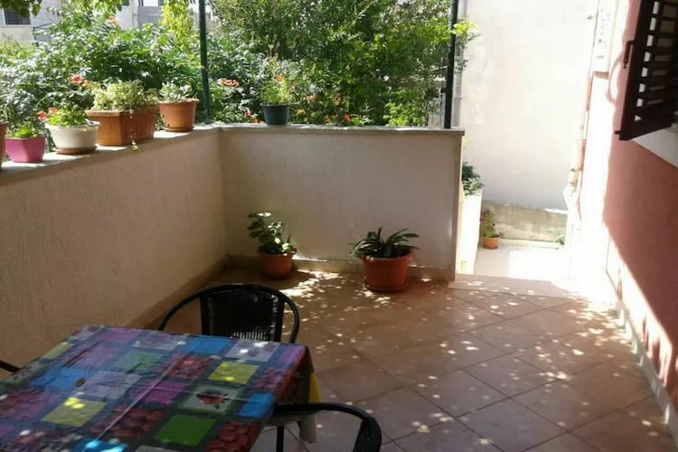 Apartments Magda - Duplex Three Bedroom Apartment with Balcony and Sea View (A1) - (ST)-Terrace