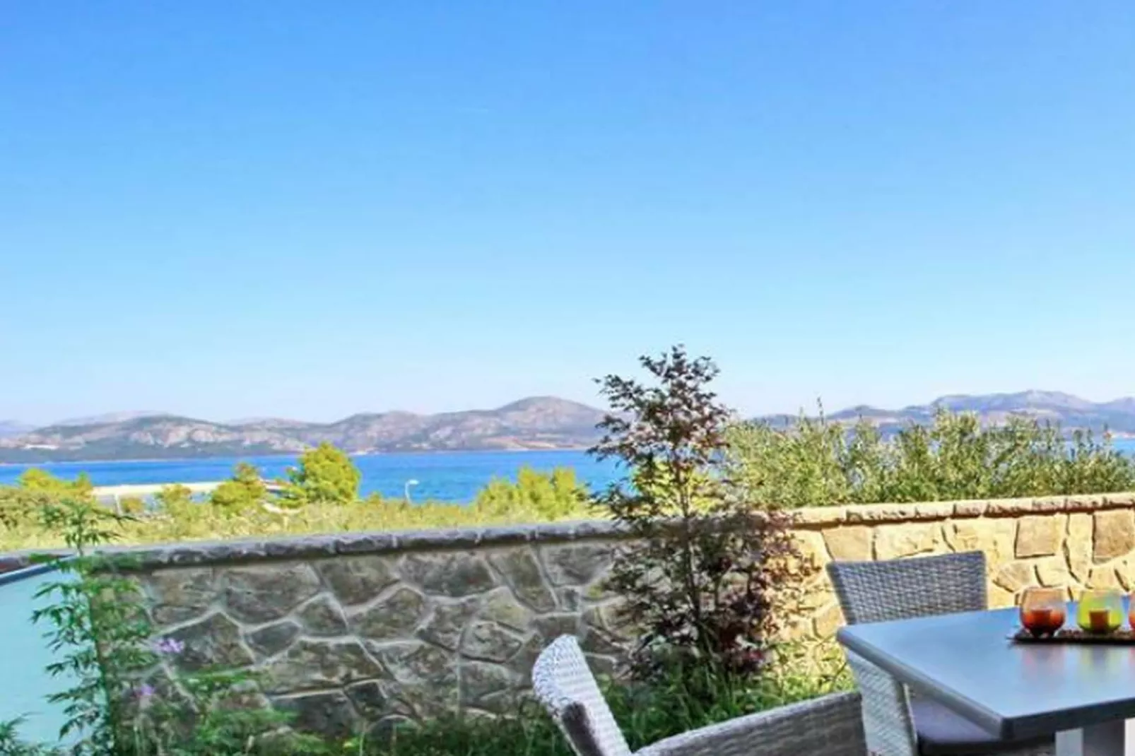 Apartments Kula - Three Bedroom Apartment with Terrace and Sea View C5 - Terrasse