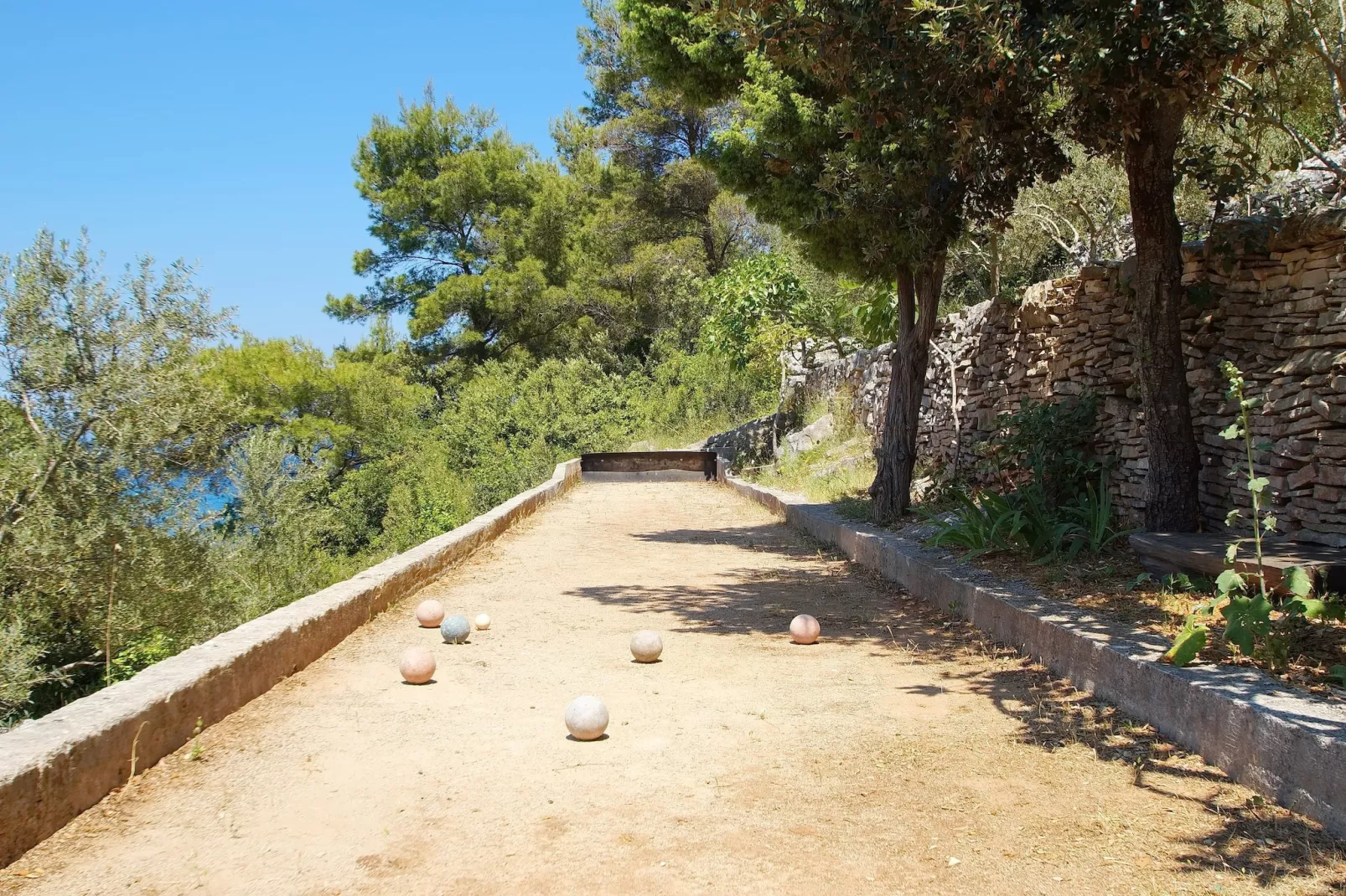 Stone House Oreb - Two Bedroom Holiday Home with Sea View-Outdoor