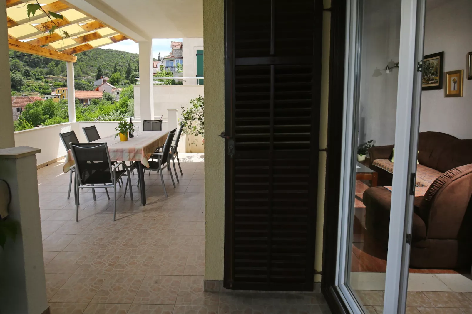 Apartments Boro - Three bedroom Apartment with Sea View (A1)-Terrasse