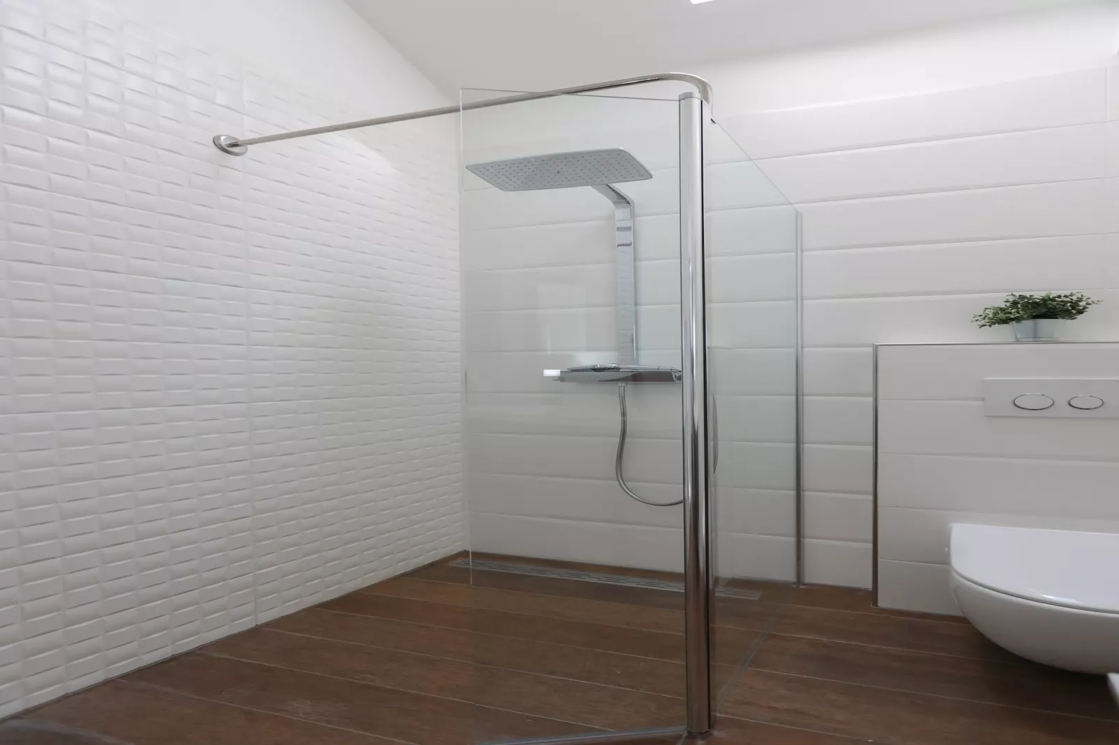 Apartment M&J - Comfort Two Bedroom Apartment with Terrace and Sea View (Škaro)-Badezimmer