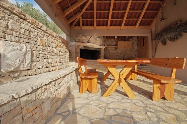 Stone House Mia - Two Bedroom Stone House with Terrace and Sea View-Terrasse