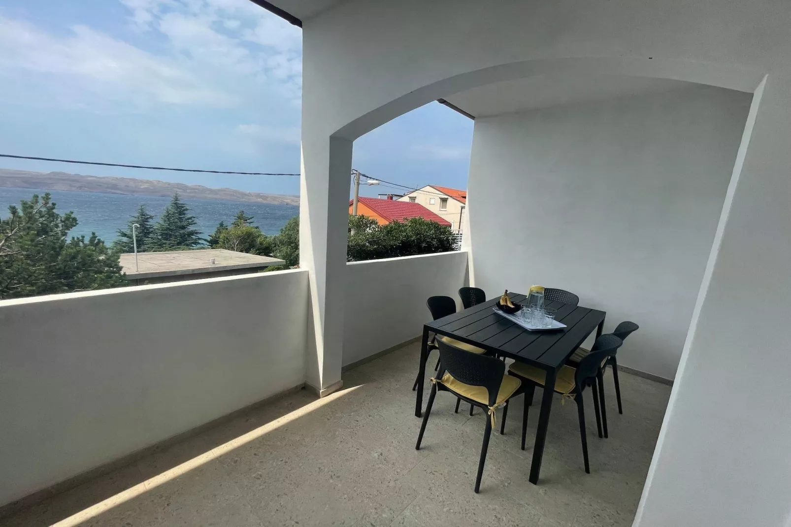 Apartments Sun 4 You - Two Bedroom Apartment with Balcony and Sea View (Apartment 2)-Terrace balcony