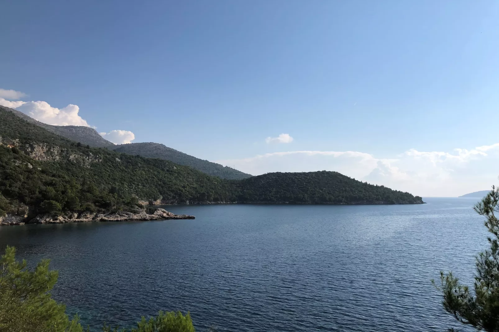 Villa Kanada - Two-Bedroom House with Terrace and Sea View-Aussicht