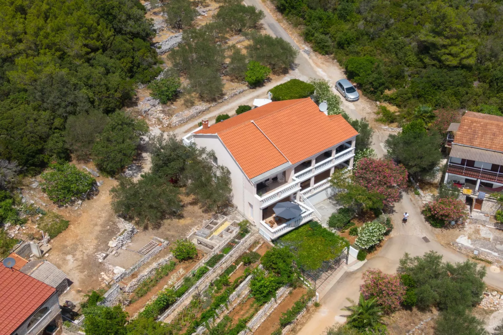 Holiday Home Diana - Five Bedroom House with Terrace and Sea View-View