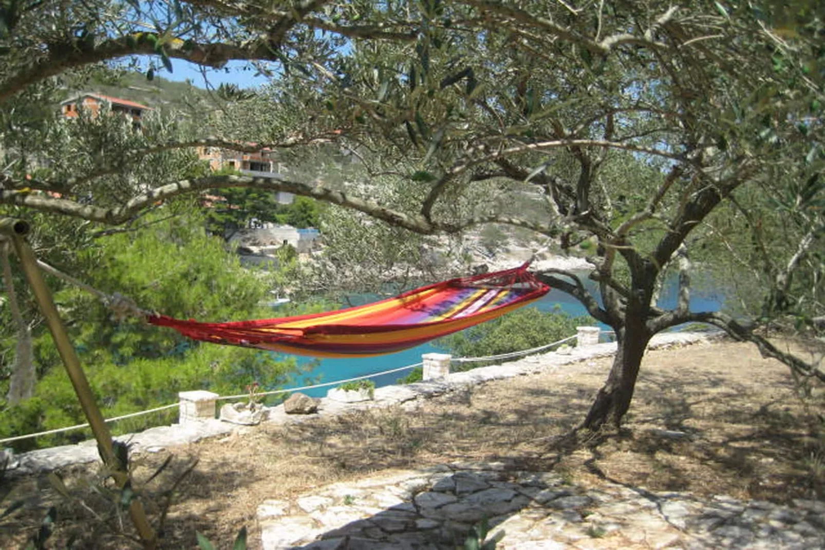 Stone House Mia - Two Bedroom Stone House with Terrace and Sea View-Im Freien