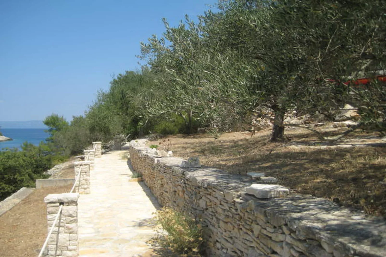 Stone House Mia - Two Bedroom Stone House with Terrace and Sea View-Im Freien