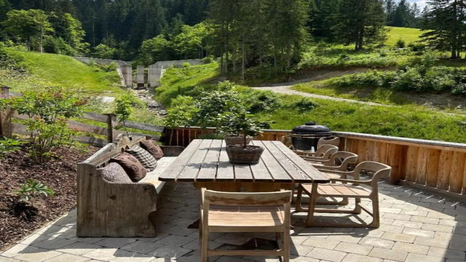 Lodge of Joy-Terrasse/Balkon