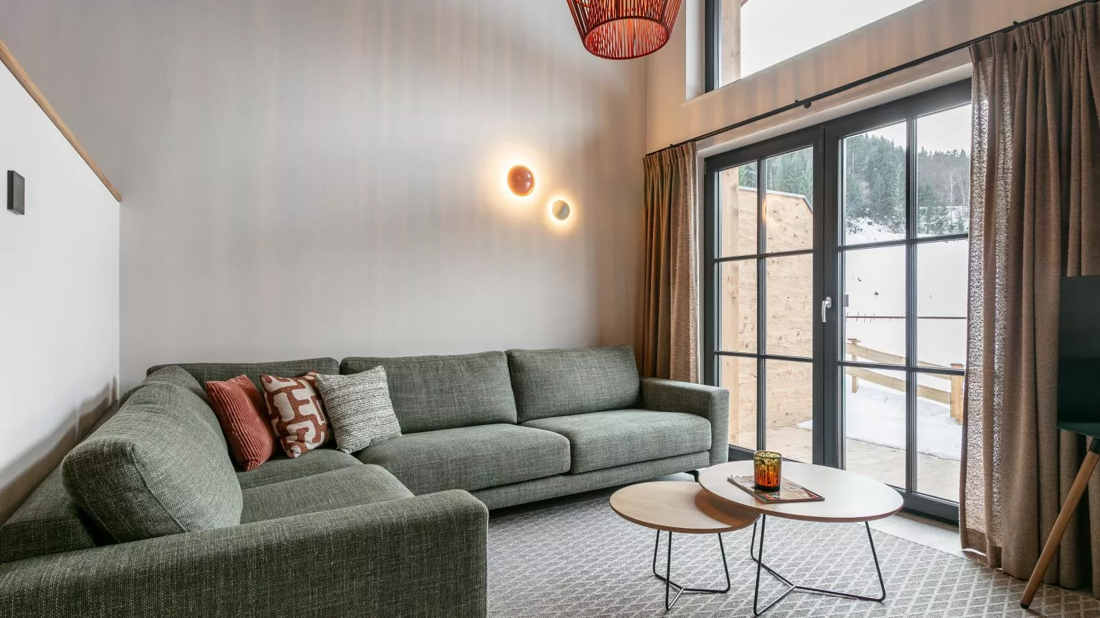 Tauernlodge Eben E1-Wohnzimmer