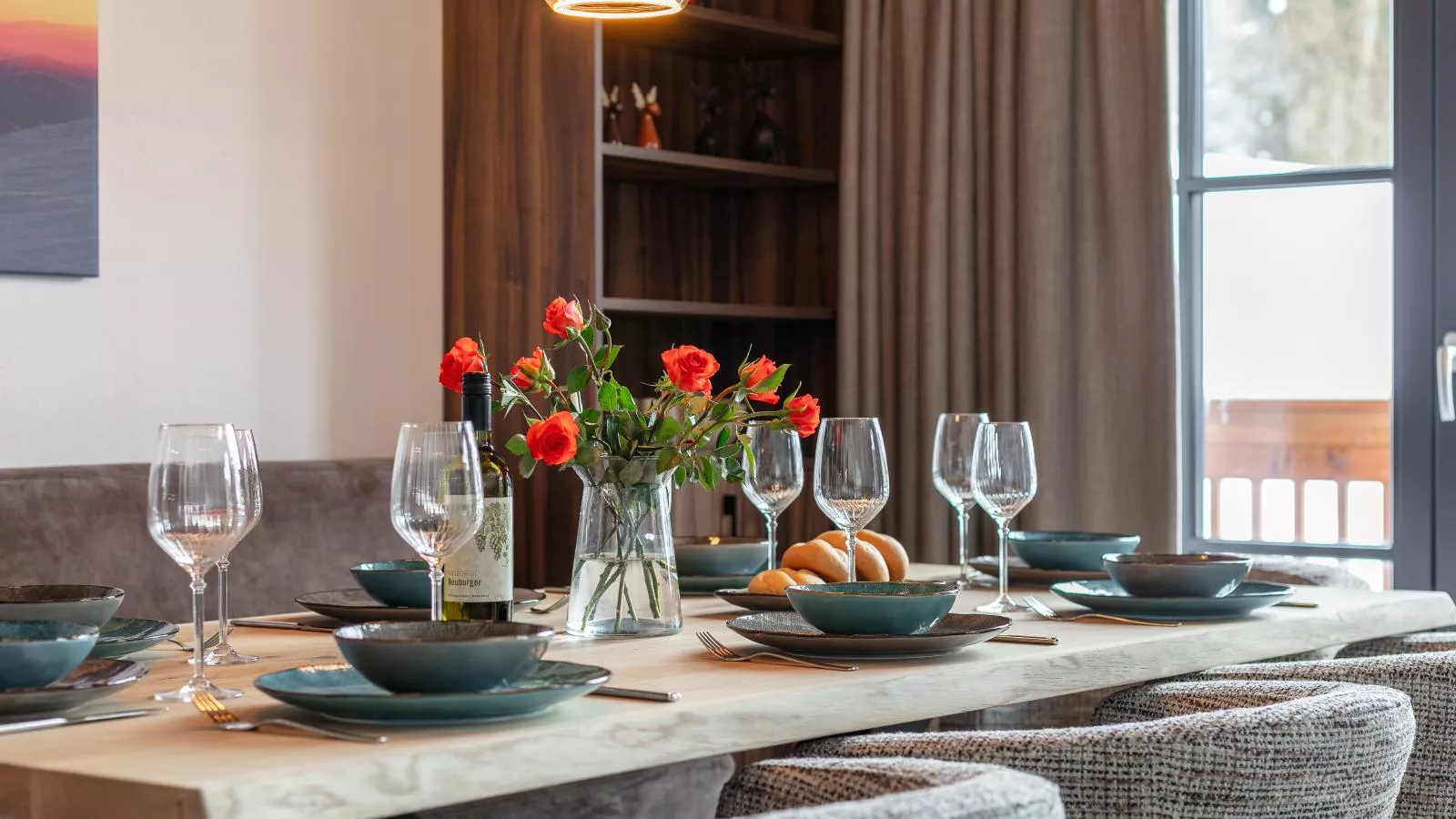 Tauernlodge Eben D4-Salle à manger