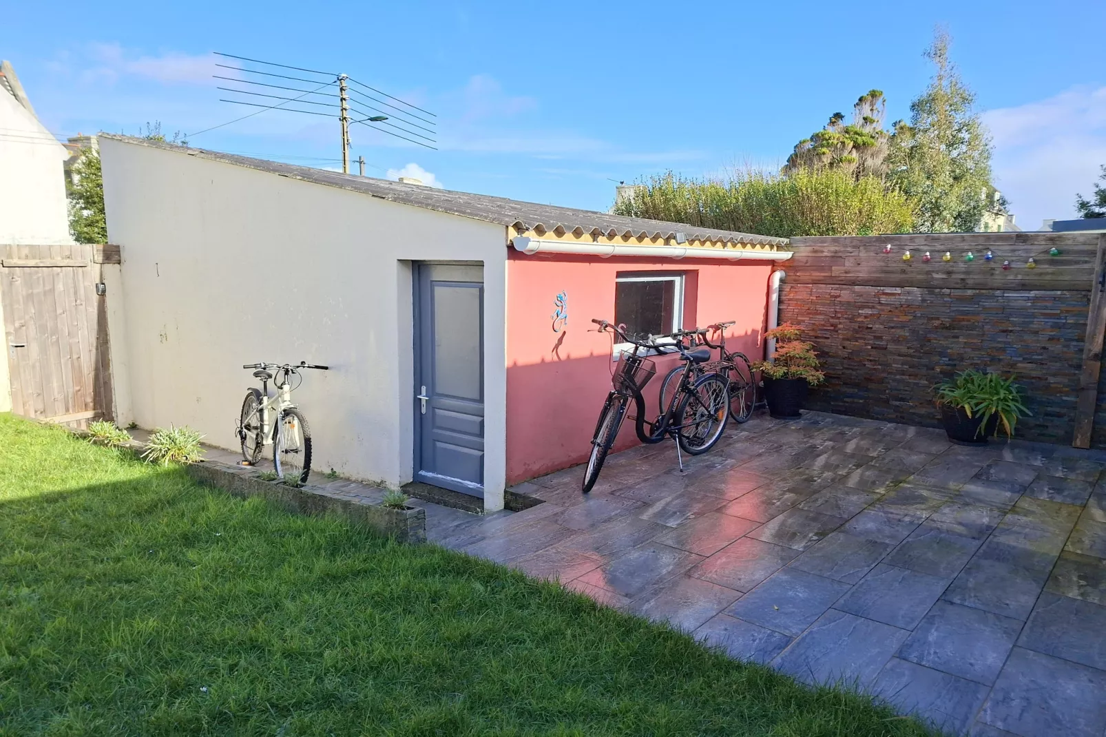 Doppelhaushälfte in St Pol de Leon-Terrasse/Balkon