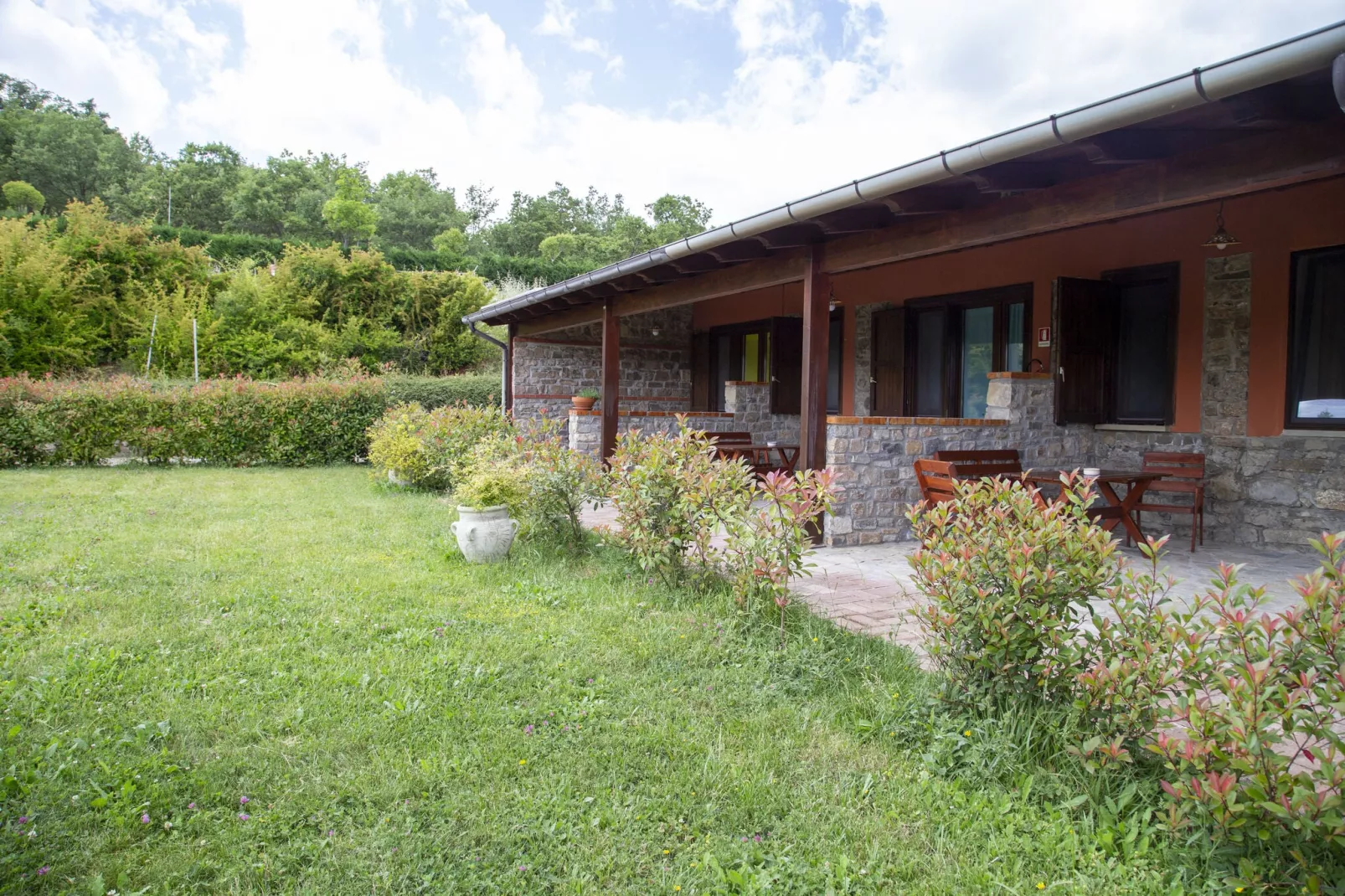 La Foresteria di San Leo-Gardens summer
