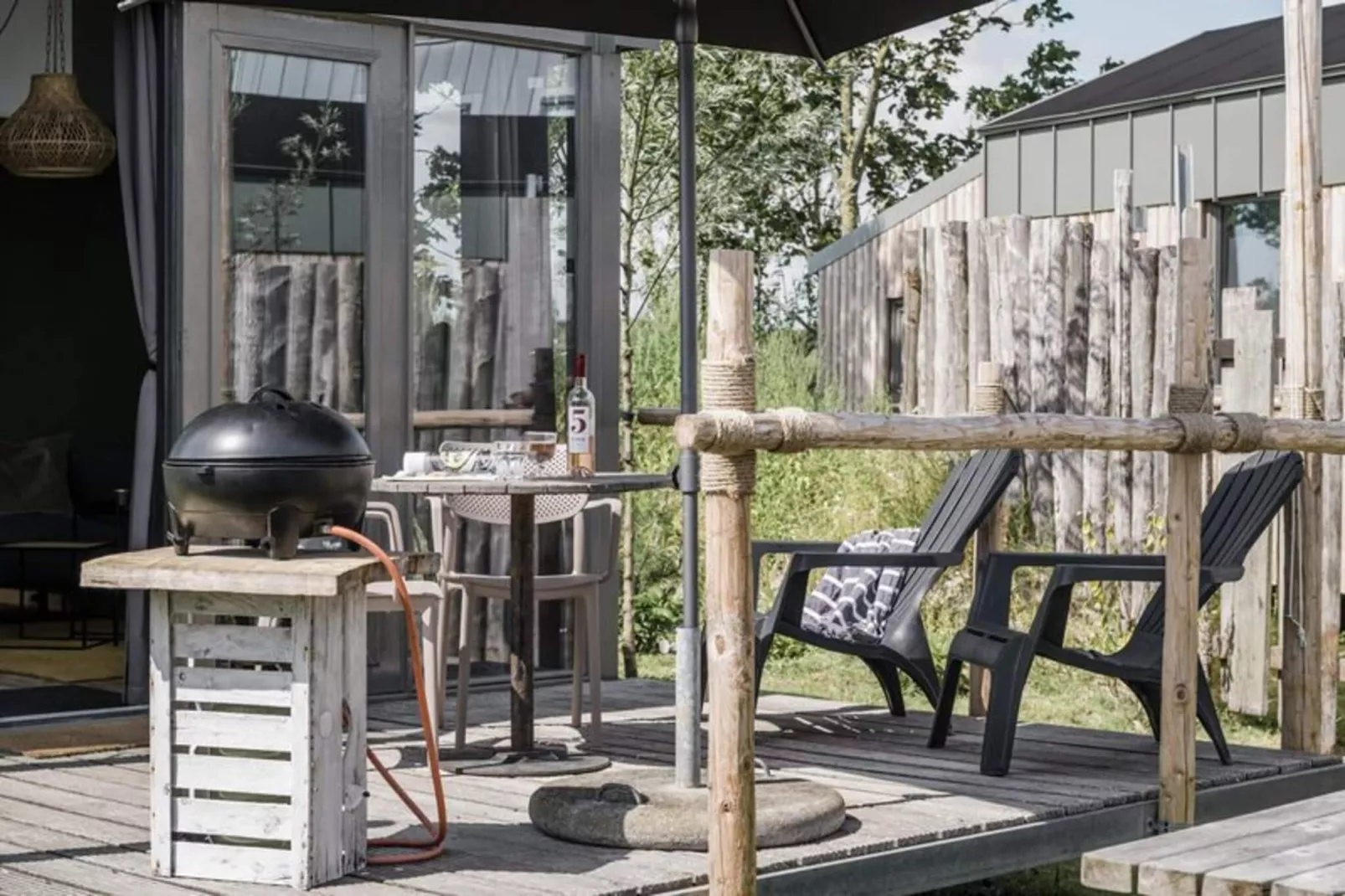 Reddingshuisje - Duynpark - Terrasse / balcon