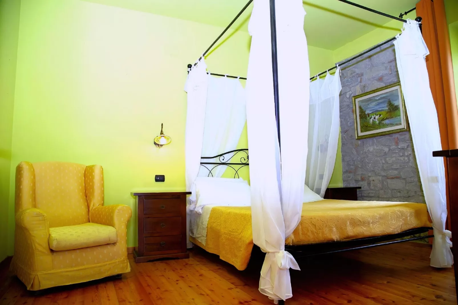 La Foresteria di San Leo-Bedroom