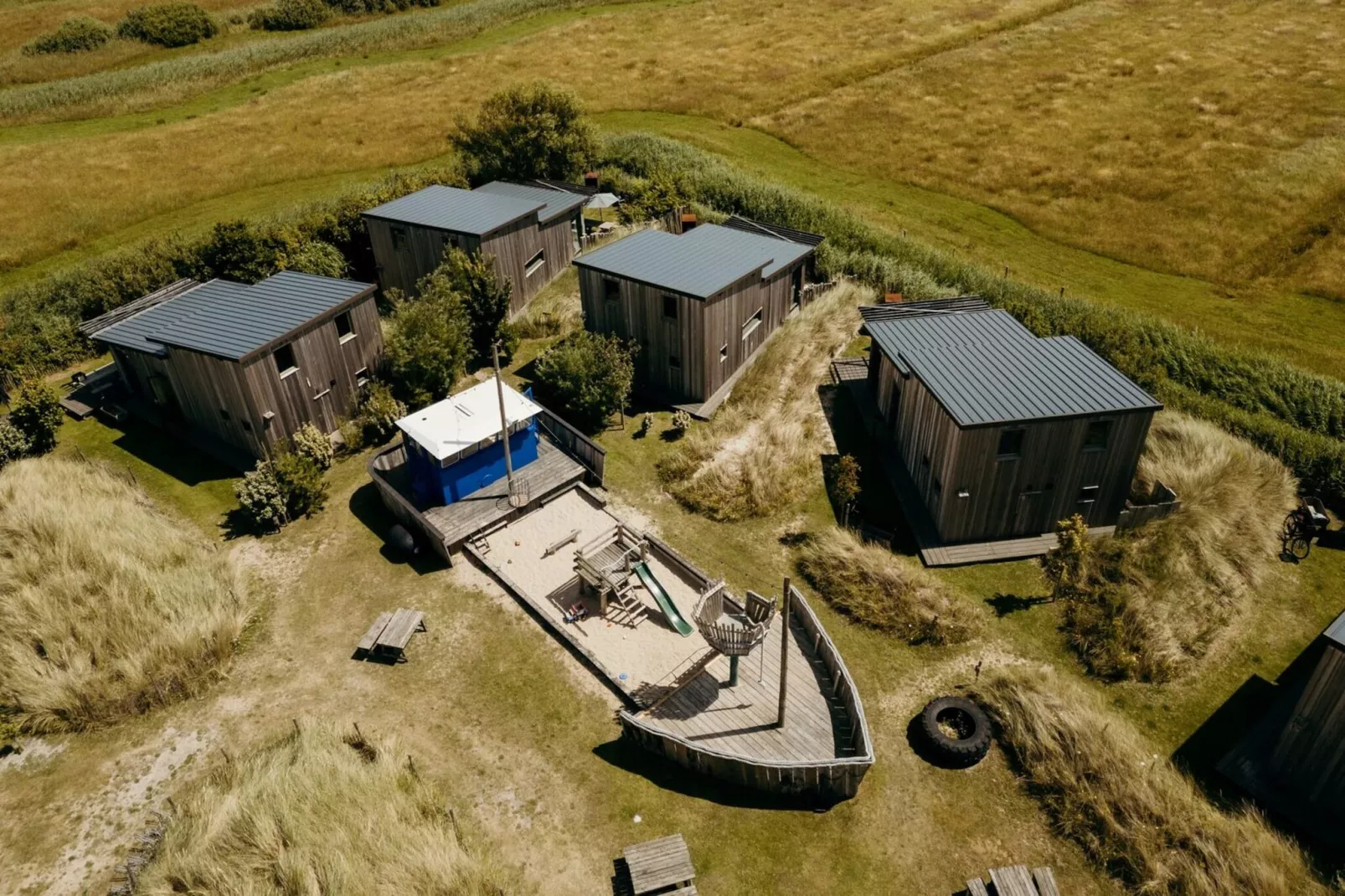 Juttershut Duynpark - Callantsoog - Vue d'été