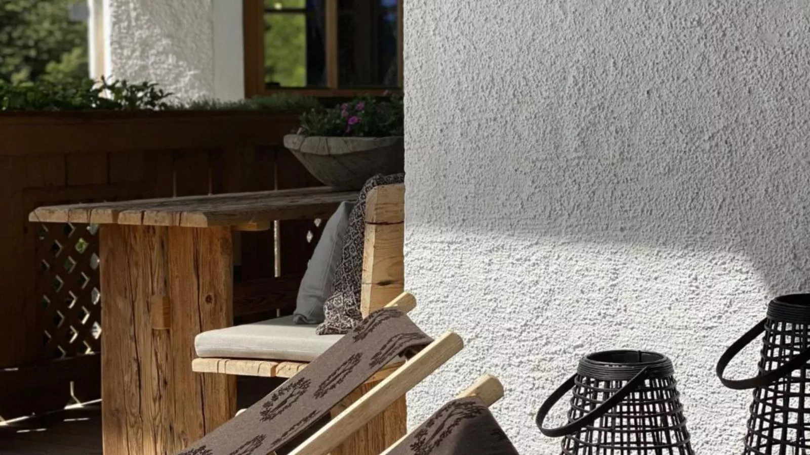 Lodge of Joy-Terrasse/Balkon