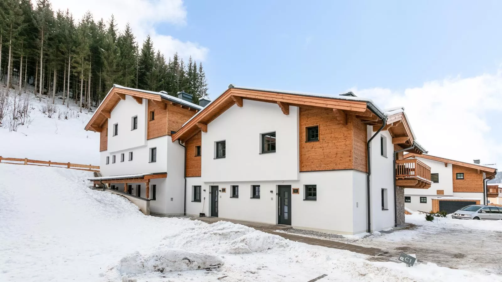 Tauernlodge Eben E1-Außenbereich Winter