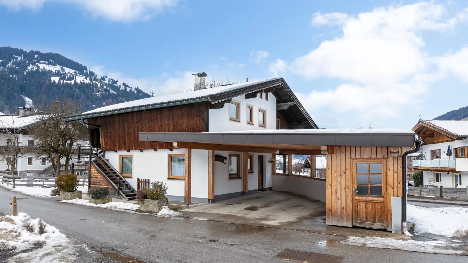 Haus Barbara-Außenbereich Winter