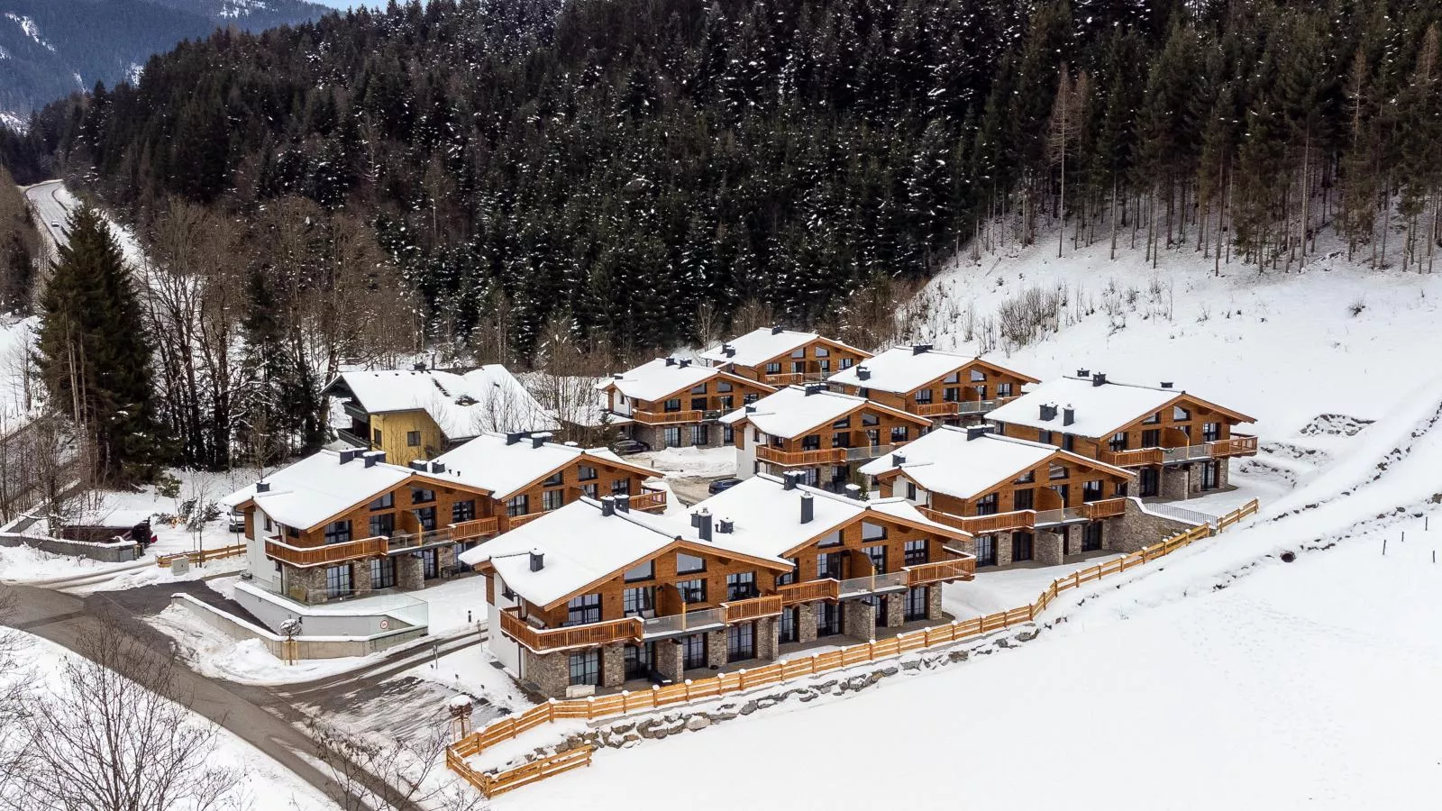 Tauernlodge Eben D4-Extérieur hiver