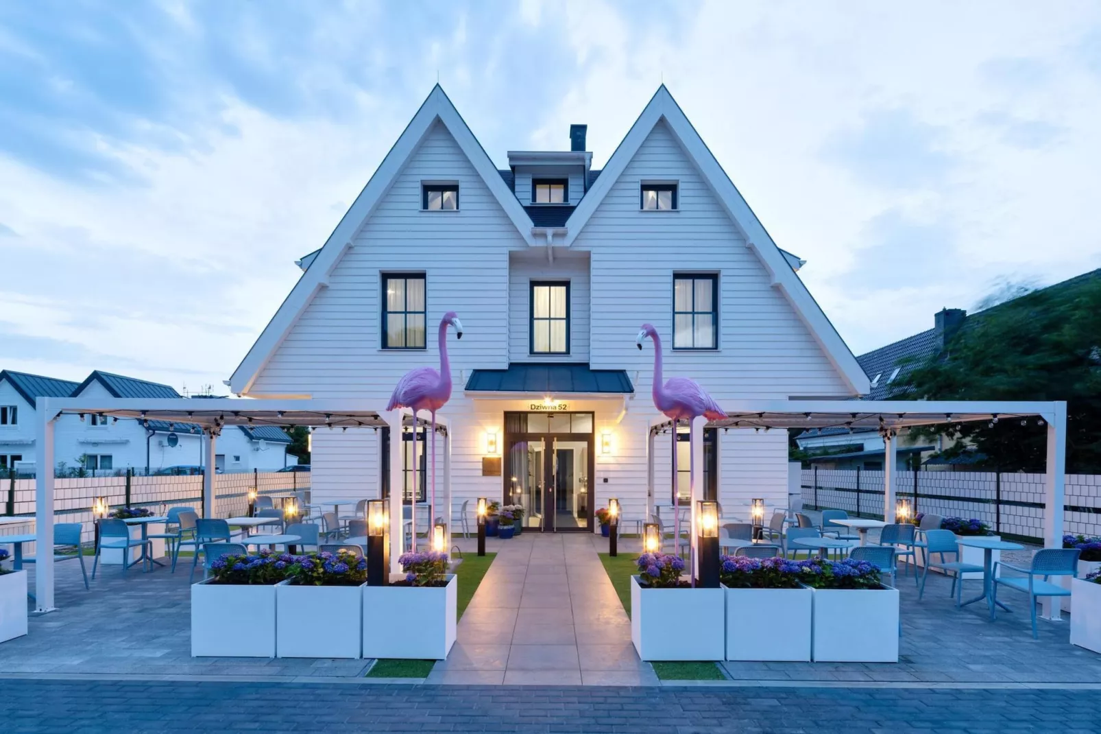 Apartament z tarasem na parterze-Außenbereich Sommer