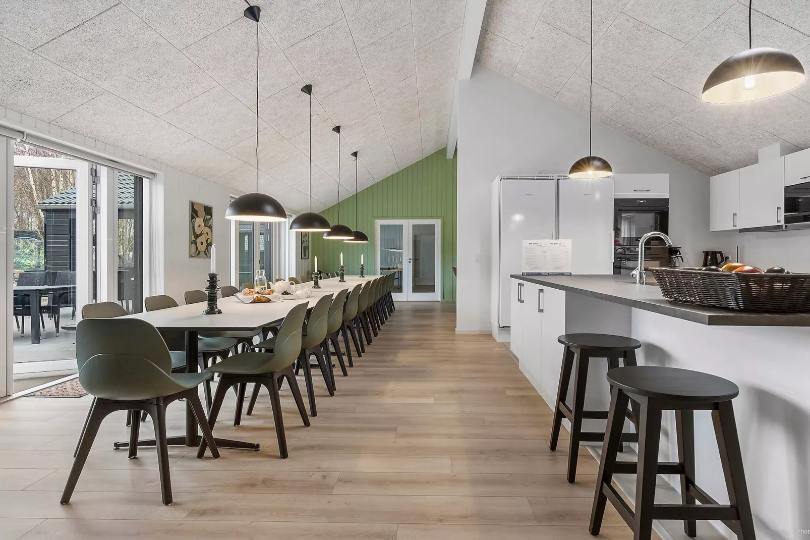 5 Sterne Ferienhaus in Glesborg-Innenbereich