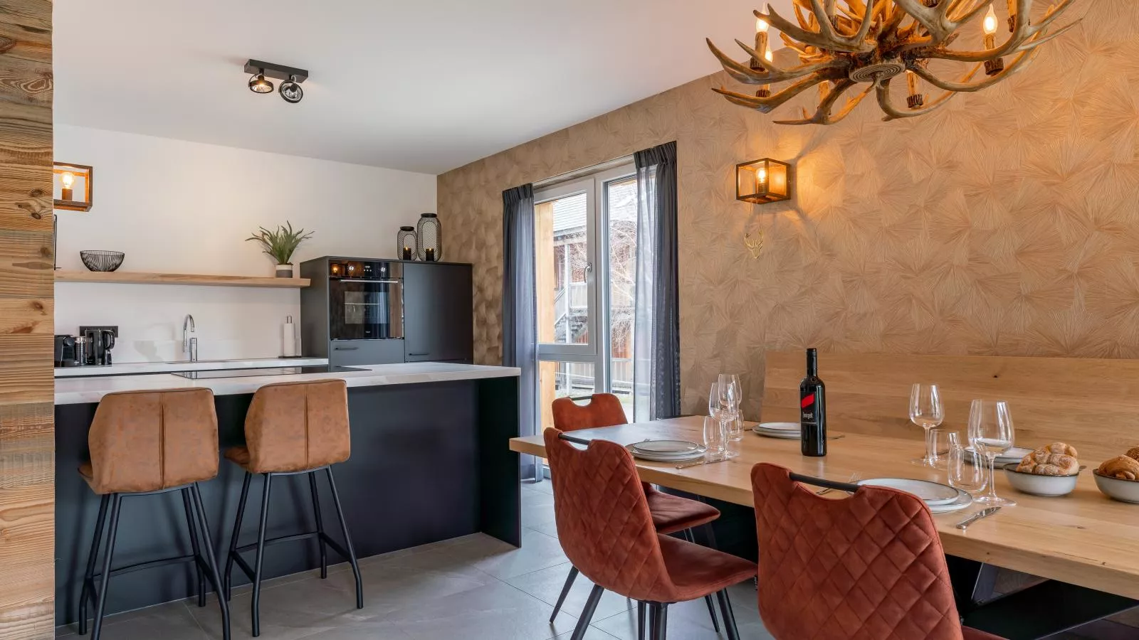 Bergzicht 2B-Esszimmer