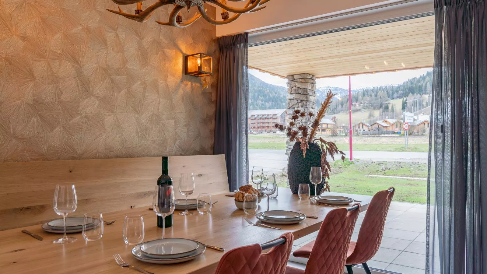 Bergzicht 2B-Esszimmer