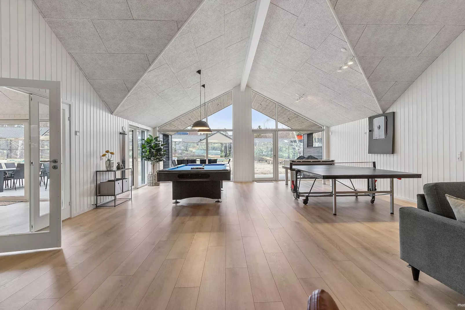 5 Sterne Ferienhaus in Glesborg-Innenbereich