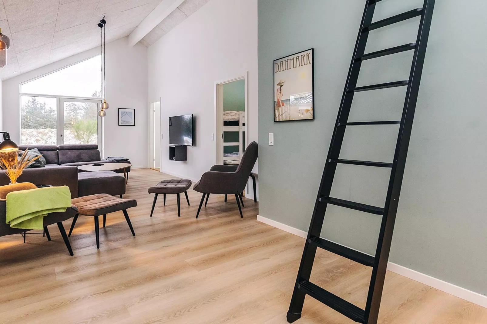 5 etoiles maison de vacances a Blokhus - Intérieur