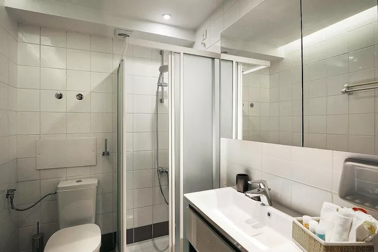 Holiday homes Trikorfo Beach, Gerakini-Panorama Junior, pax 2-4 - Salle de bain