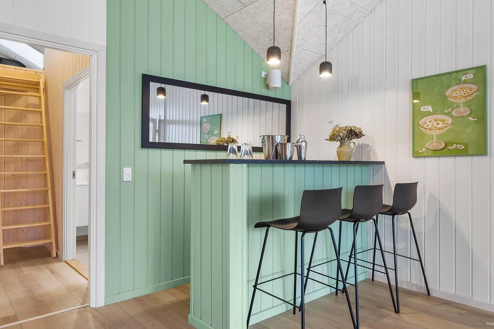 5 Sterne Ferienhaus in Glesborg-Innenbereich