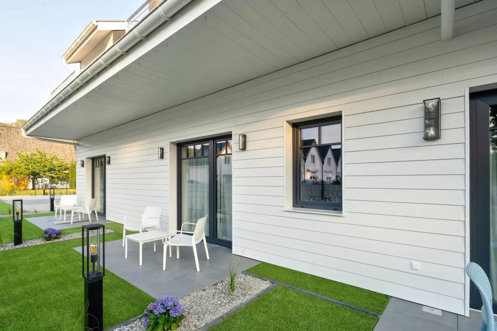 Apartament z tarasem na parterze-Terrasse/Balkon