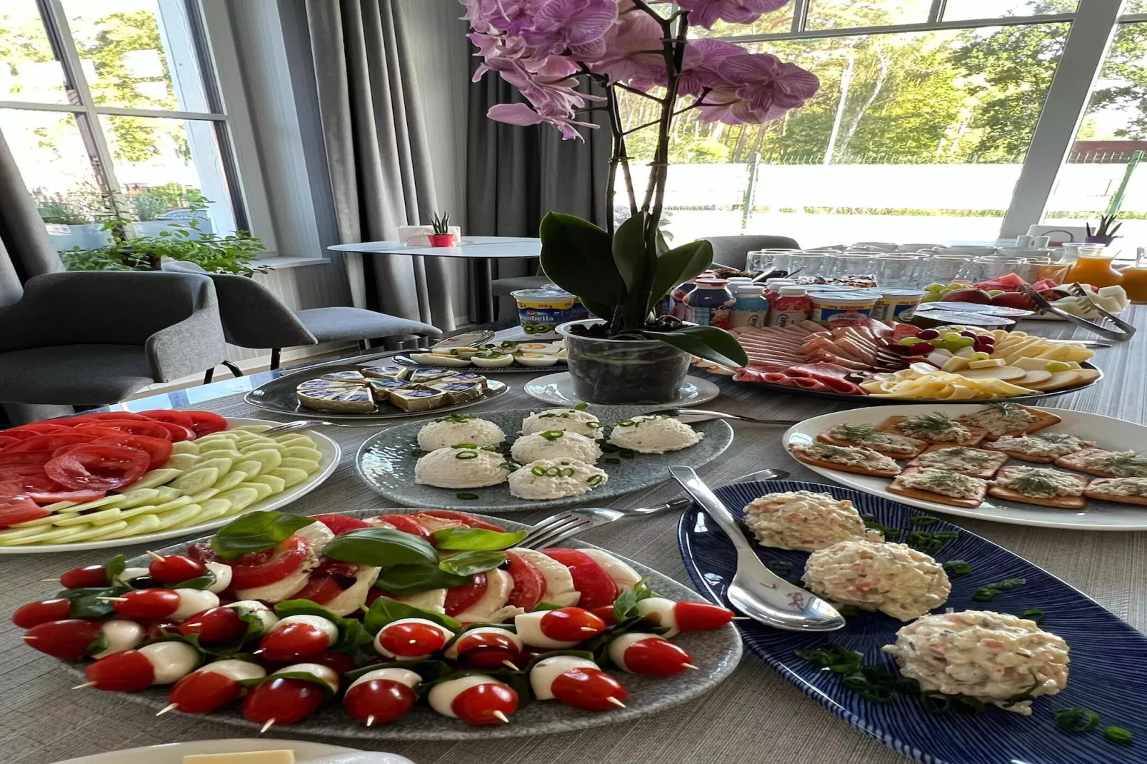 Apartament z tarasem na parterze-Parkeinrichtungen