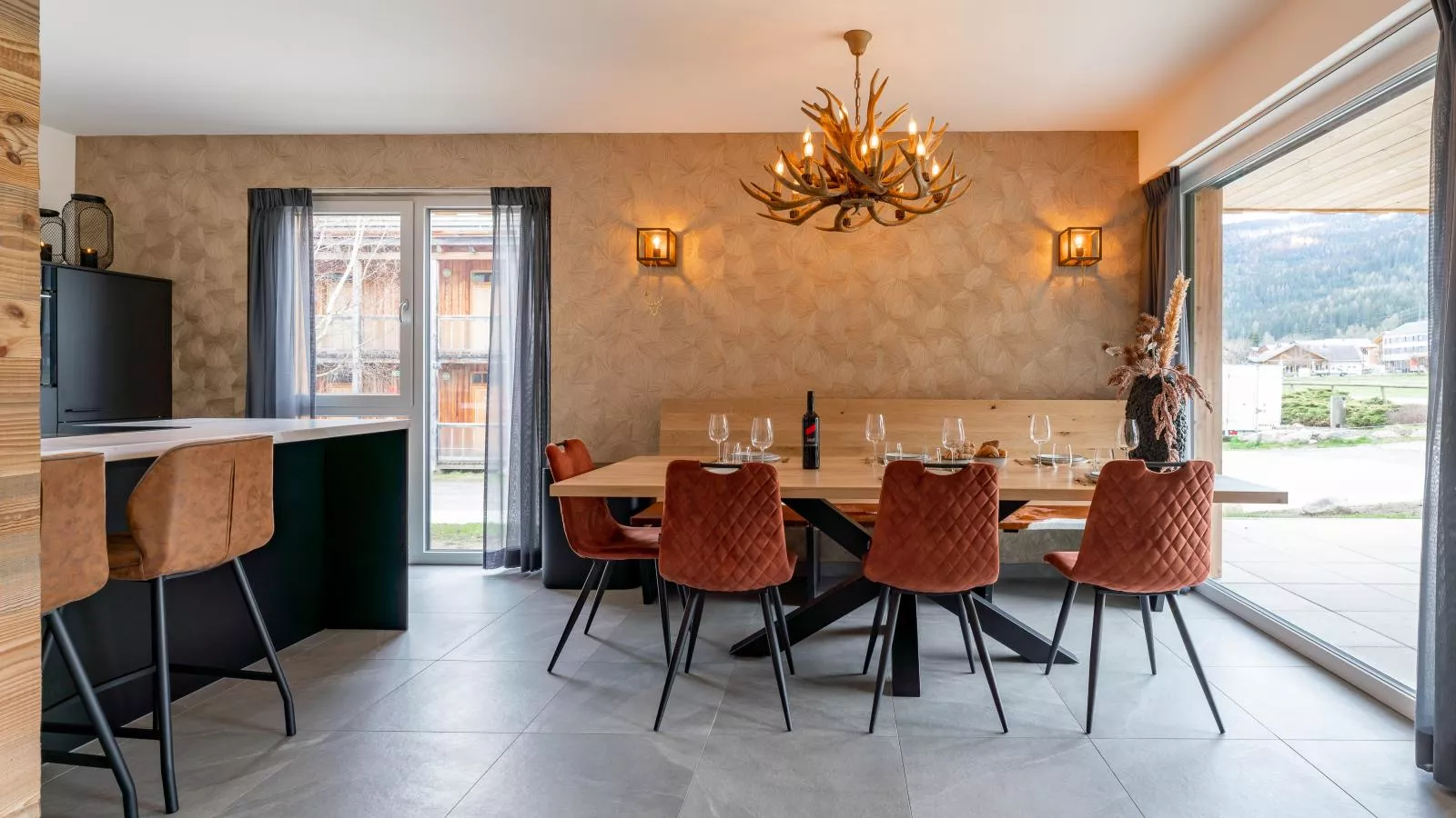 Bergzicht 2B-Esszimmer